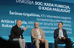 „ESET Security Day“ scenoje – netradicinė SOC diskusija